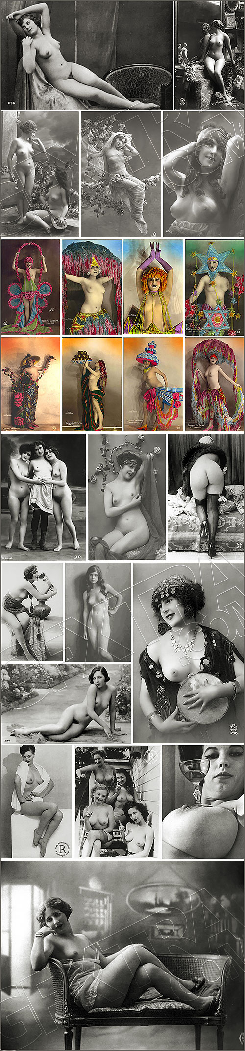 Vintage Nudes Collection 11.000 HQ Photos 1800-1960