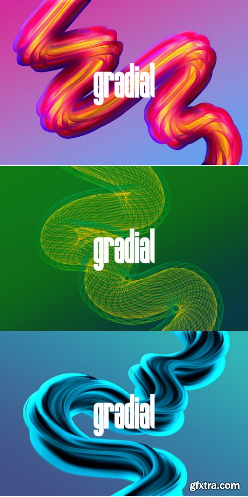 Chromasupply - Gradial: Multicolor Brushes (Photoshop)