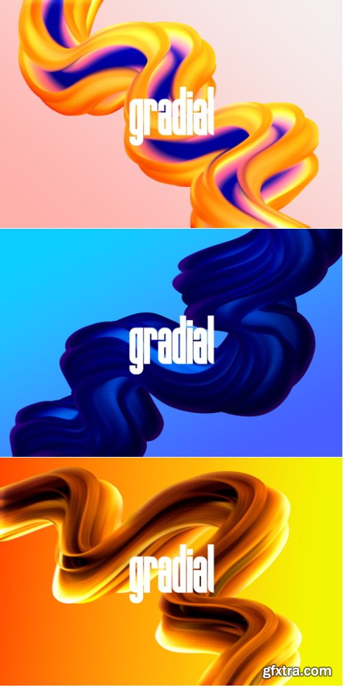 Chromasupply - Gradial: Multicolor Brushes (Photoshop)