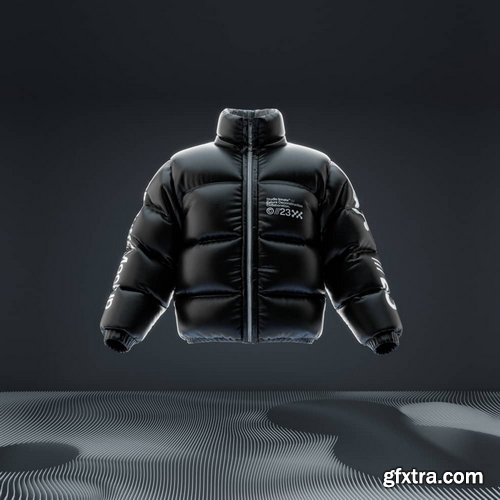 Studioinnate - 3D Puffa Mockup Bundle