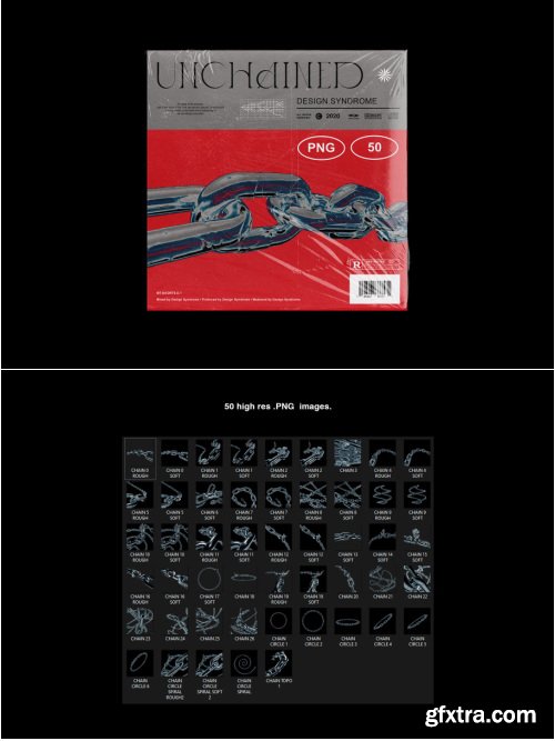 CreativeMarket - Chainz PNG. pack