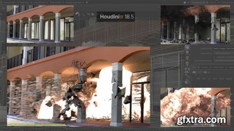 Udemy - Houdini FX : Creating a Building Explosion