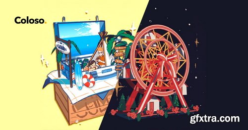 Coloso - 2.5D Animation with Blender Grease Pencil