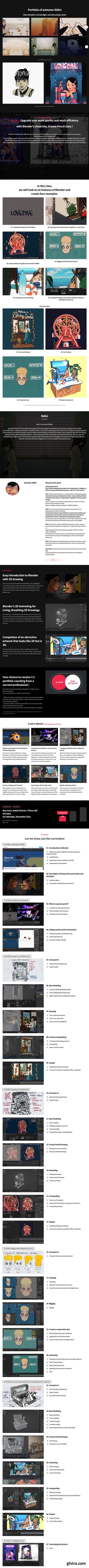 Coloso - 2.5D Animation with Blender Grease Pencil