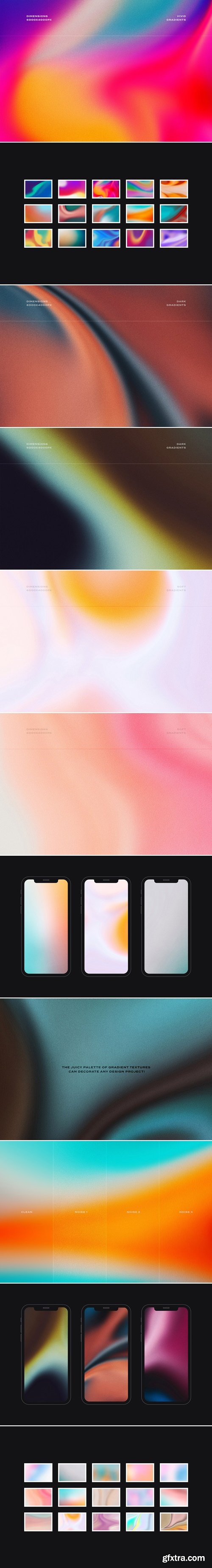 CreativeMarket - Nebula Abstract Gradient Textures 7351733