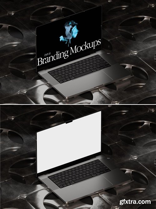 Pixelbuddha - Industrial Macbook Pro Mockup 5404