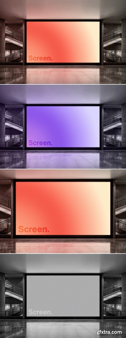 CreativeMarket - Shopping Mall Screen Mockup 291750643