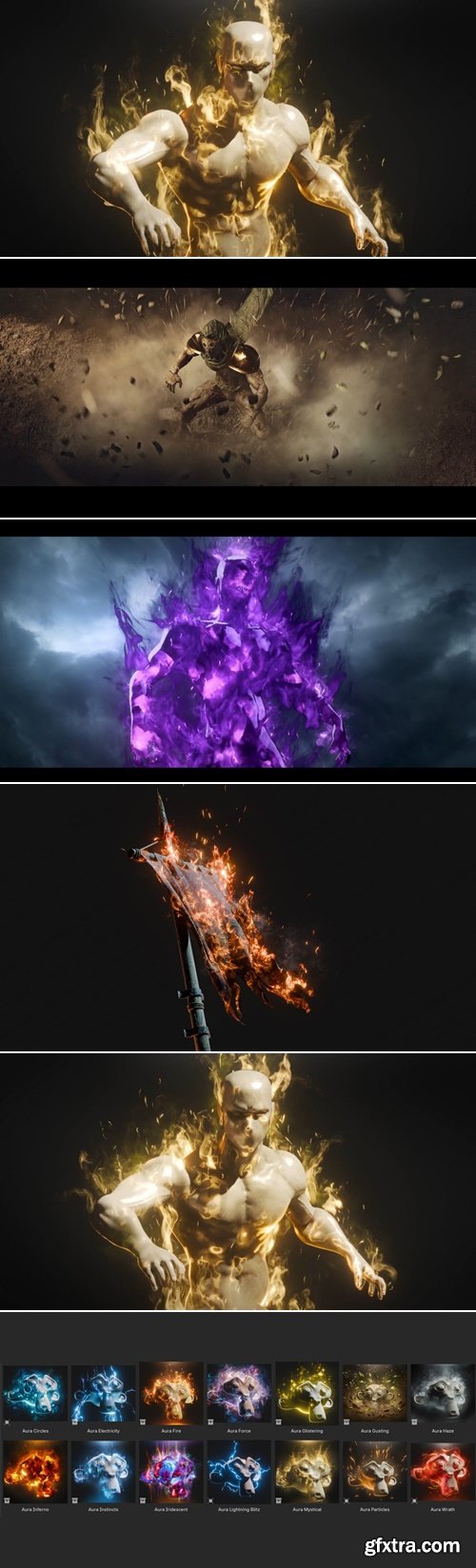 SuperhiveMarket - Realtime Aura Fx Pack v1