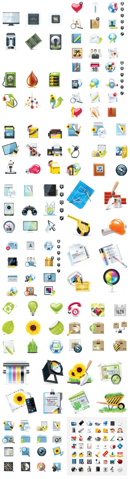 4000+ Icons Bundle 100xEPS