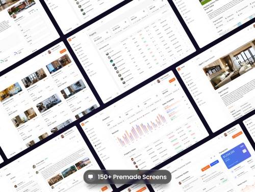 'Netify - Real Estate Admin Dashboard UI Kit'