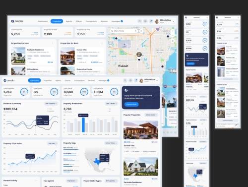 'Omala - Real Estate Management Dashboard'