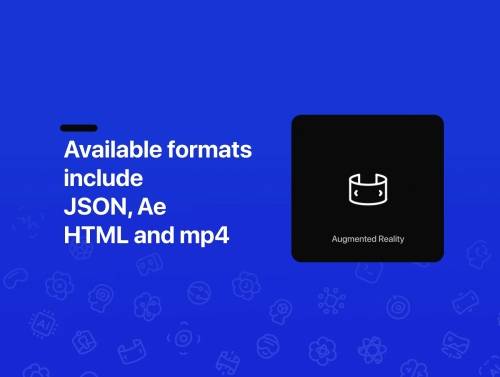 'TechMotion v—1.0 / Animated Icons'