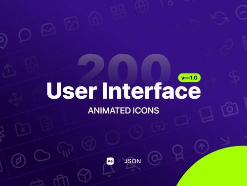 'User Interface Animated Icons'