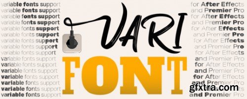Aescripts - VariFont v2.3.0