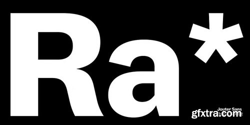 MyFonts - Jouter Sans Font Family 18xOTF