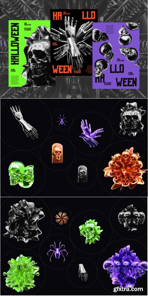 Studio2am - 3D Halloween Collection