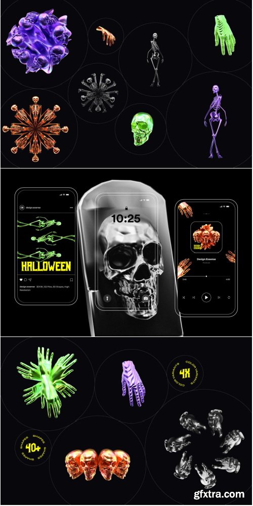 Studio2am - 3D Halloween Collection