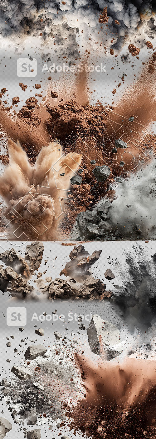 Transparent Explosions 25xPNG