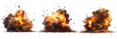 Transparent Explosions 25xPNG