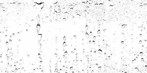 Water Rain Drops on Glass Transparent 25xPNG