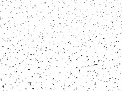 Water Rain Drops on Glass Transparent 25xPNG
