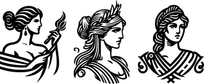 Ancient Sites and Sculpture Sketches 25xAI