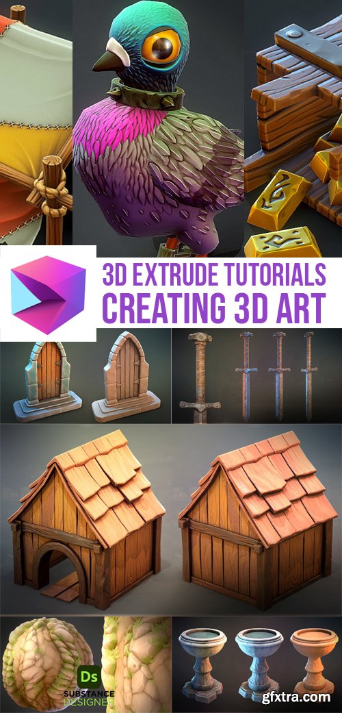 Patreon - 3D Extrude Tutorials - Complete Rip - 2025