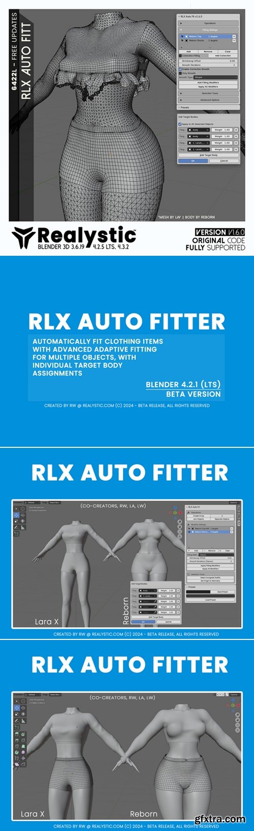 Secondlife - [RLX] Auto Fit (Beta) v1.6.0
