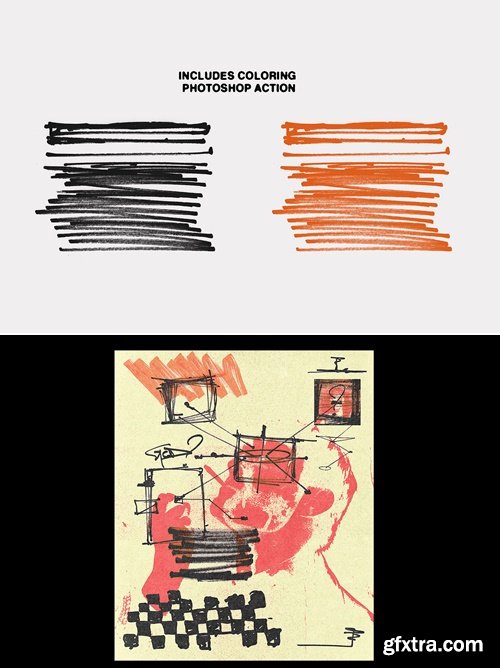 CreativeMarket - Doodles elements Pack 7546822 CreativeMarket - Doodles elements Pack 7546822