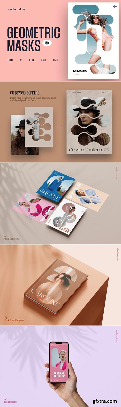 Studio2am - Geometric Masks