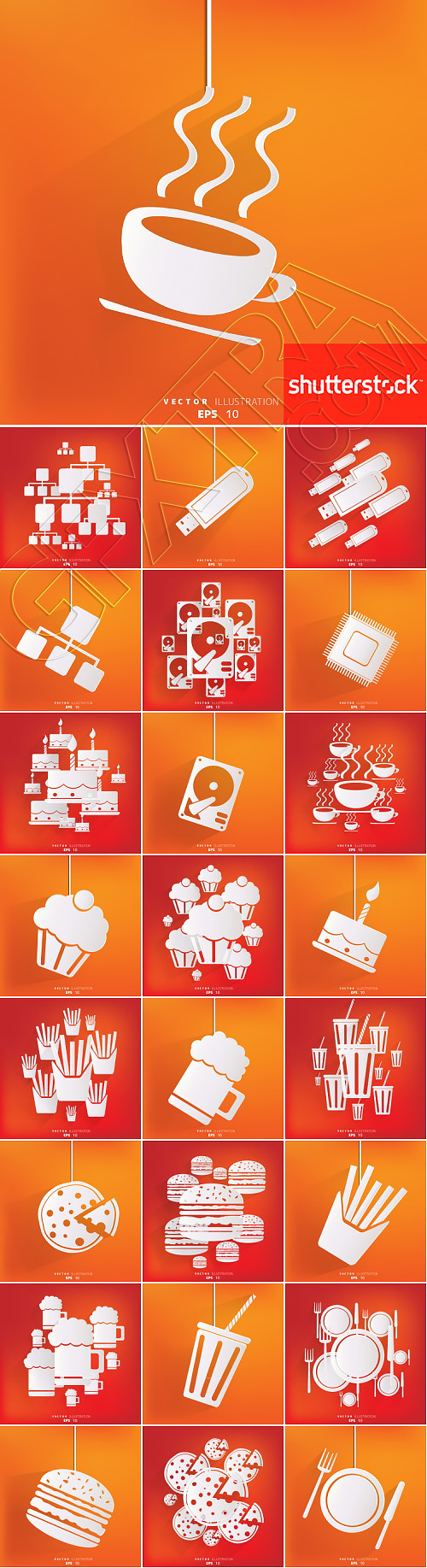 Web Icons #1, 25xEPS