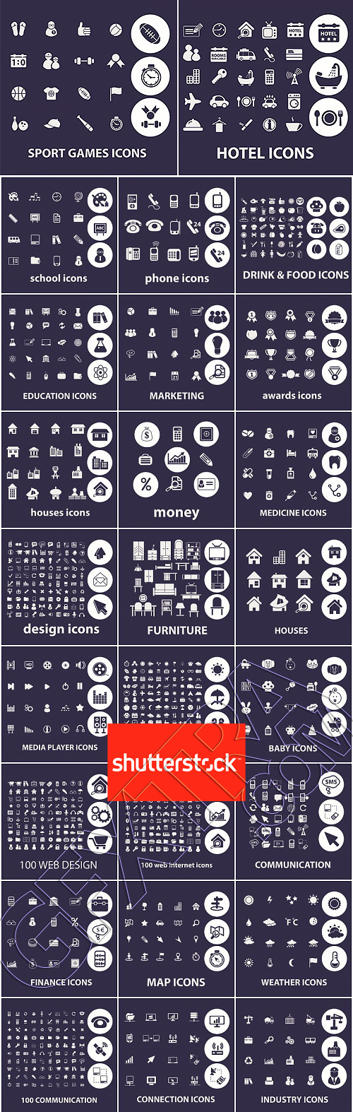 Web Icons #3, 26xEPS