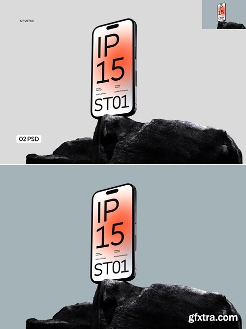 Pixelbuddha - Standing iPhone Mockup 5460