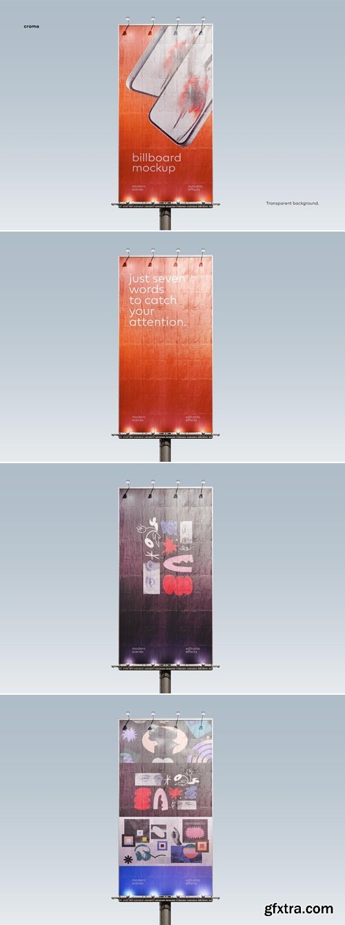 MockupCloud - Billboard Mockup Tall ST04