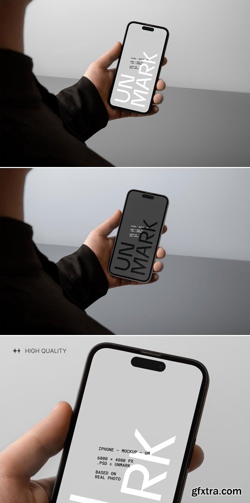 Pixelbuddha - iPhone in Hand Mockup 5454