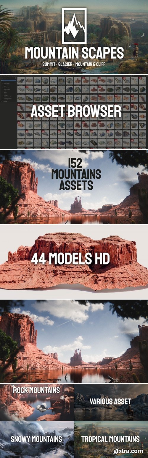 SuperhiveMarket - Mountain Scapes