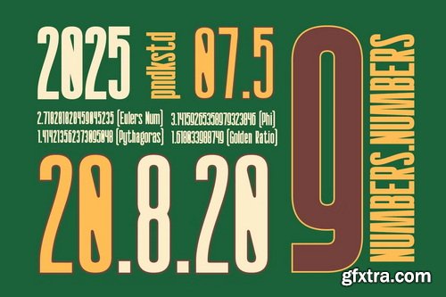 CreativeMarket - Gondens - Retro Vintage Condensed Font