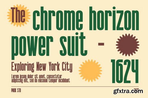 CreativeMarket - Gondens - Retro Vintage Condensed Font