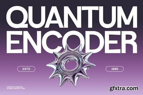 CreativeMarket - GC Exolink – Infinite Boldness Font