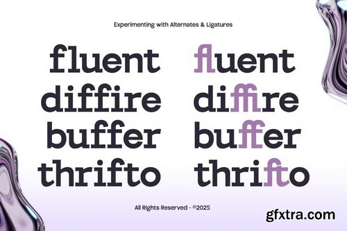CreativeMarket - GC Exolink – Infinite Boldness Font