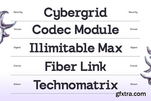 CreativeMarket - GC Exolink – Infinite Boldness Font