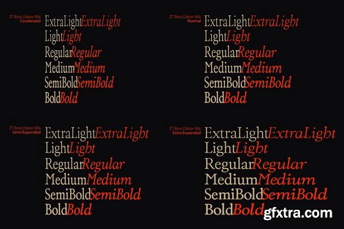 CreativeMarket - ZT Bros Oskon 90s - 72 Styles