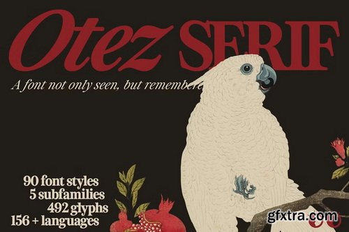CreativeMarket - ZT Otez Retro Serif - 90 fonts