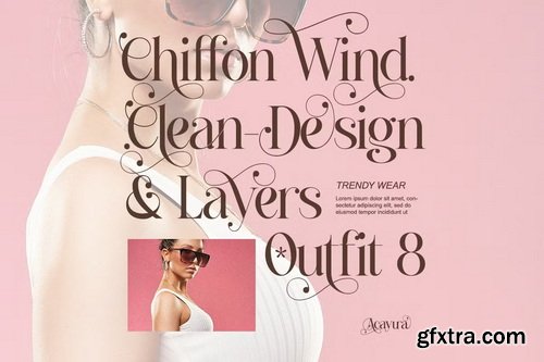 CreativeMarket - Acayura - Modern Elegant Luxury Font