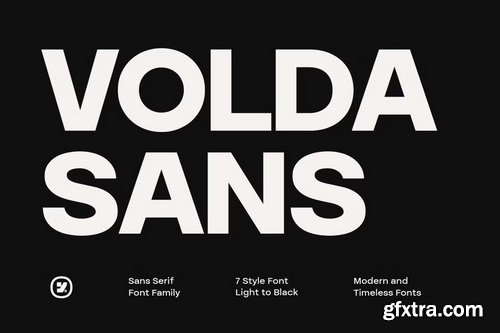 CreativeMarket - Volda Sans Modern Sans Serif