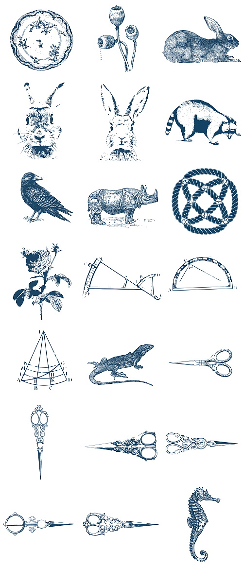 60 Vintage Nautical Vectors 199839