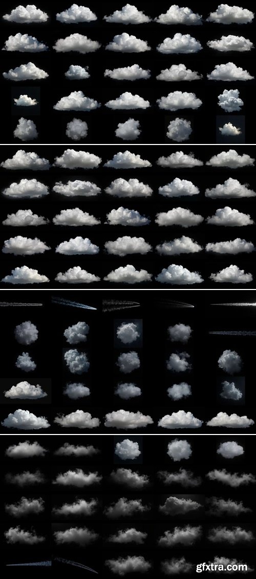 Gumroad - 2D Cloud Textures Pack