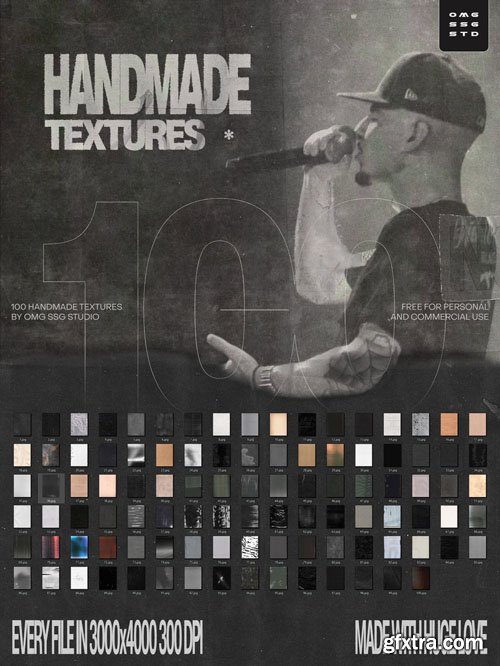 100 Handmade Textures Pack