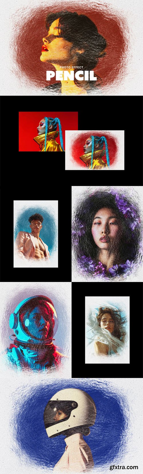 Pencil Sketching Photo Effect for Photoshop