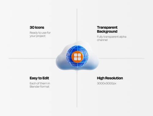 'Saas 3D Illustration'